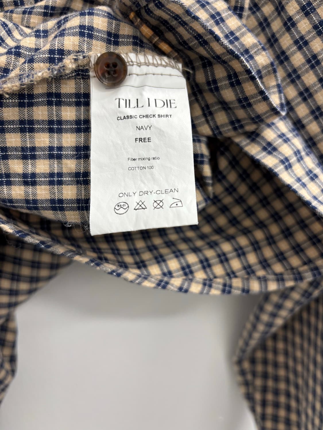 TILL I DIE 틸아이다이 클래식 체크 셔츠 상품이미지8