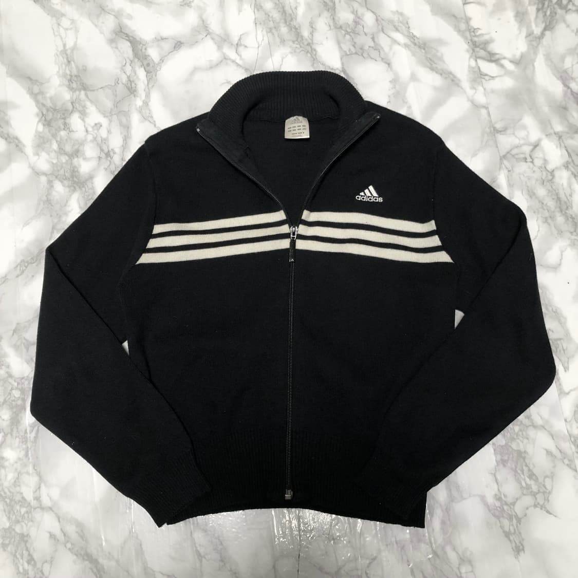 아디다스 삼선 니트 가디건 자켓 여성용 상품이미지1