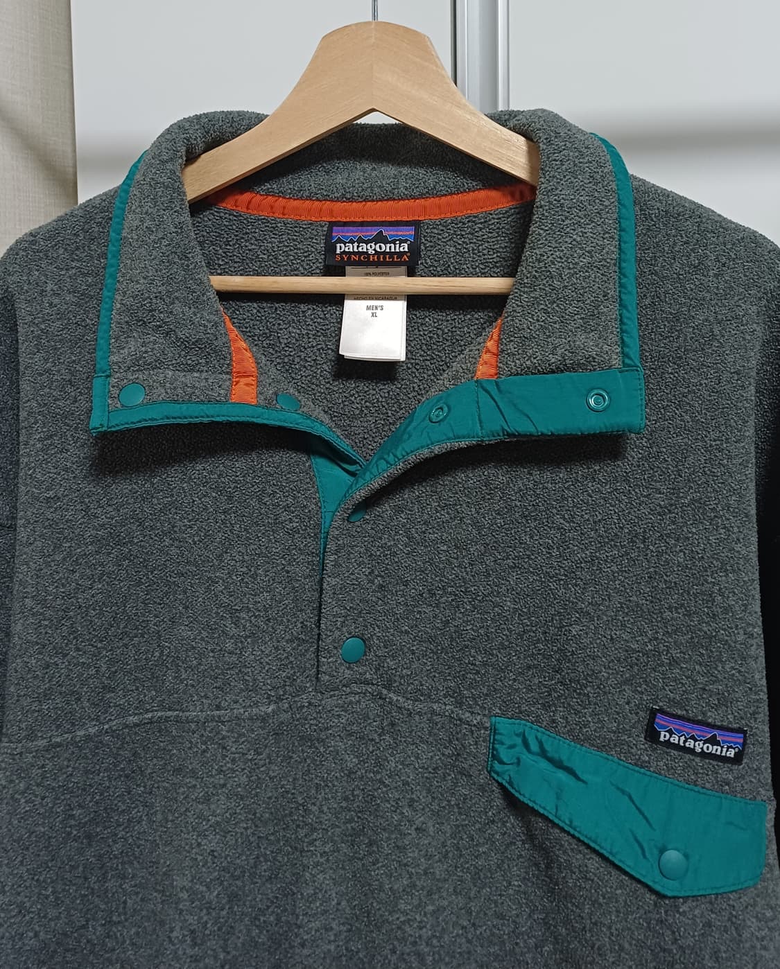 🇳🇮 [XL] 파타고니아 신칠라 스냅티 - 샤이아라보프 리젠 그린 상품이미지3