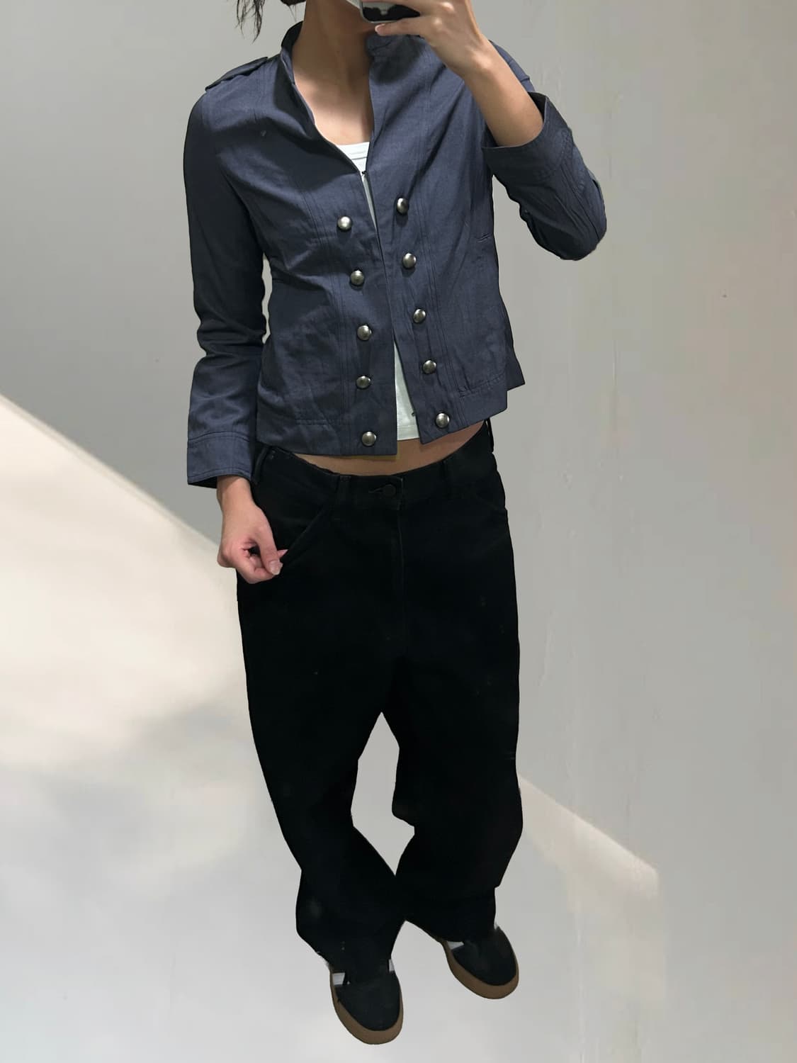 빈티지 뷰티앤유스 린넨 자켓  상품이미지7