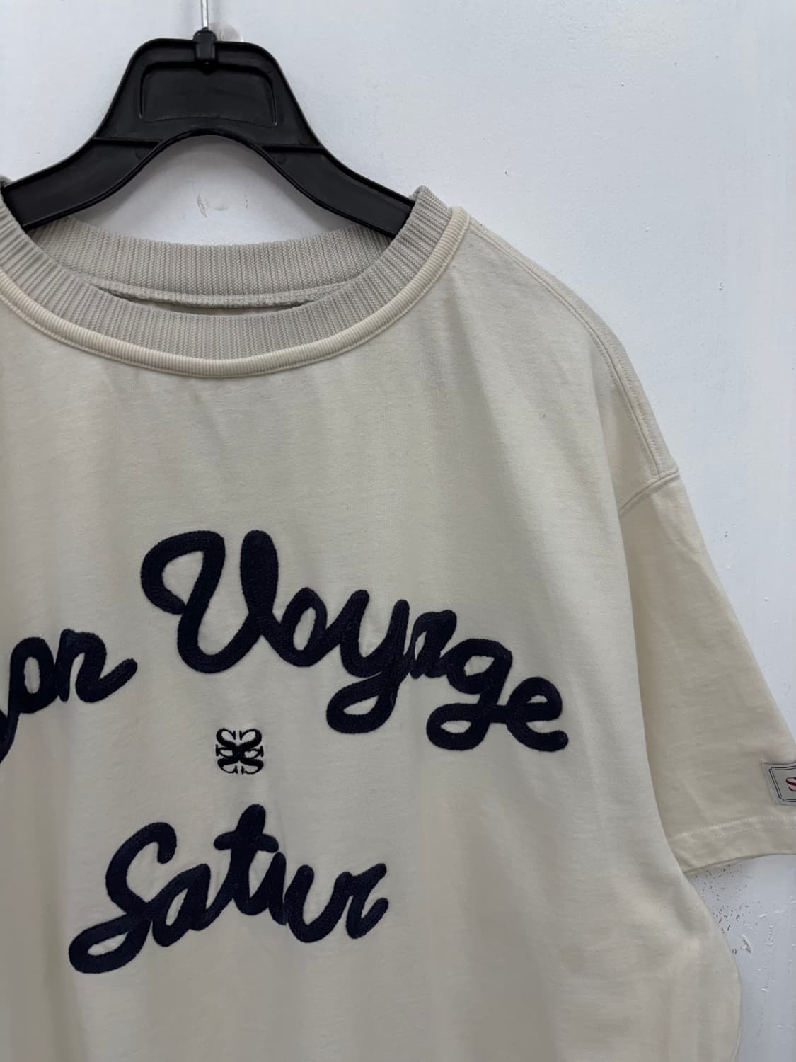 세터 로고자수 보야지 반팔티 상품이미지2