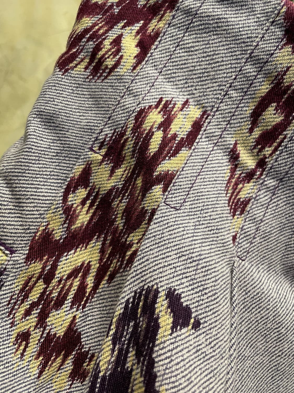 쓰리 턱 빈티지 하이웨이스트 면 바지 66 상품이미지6