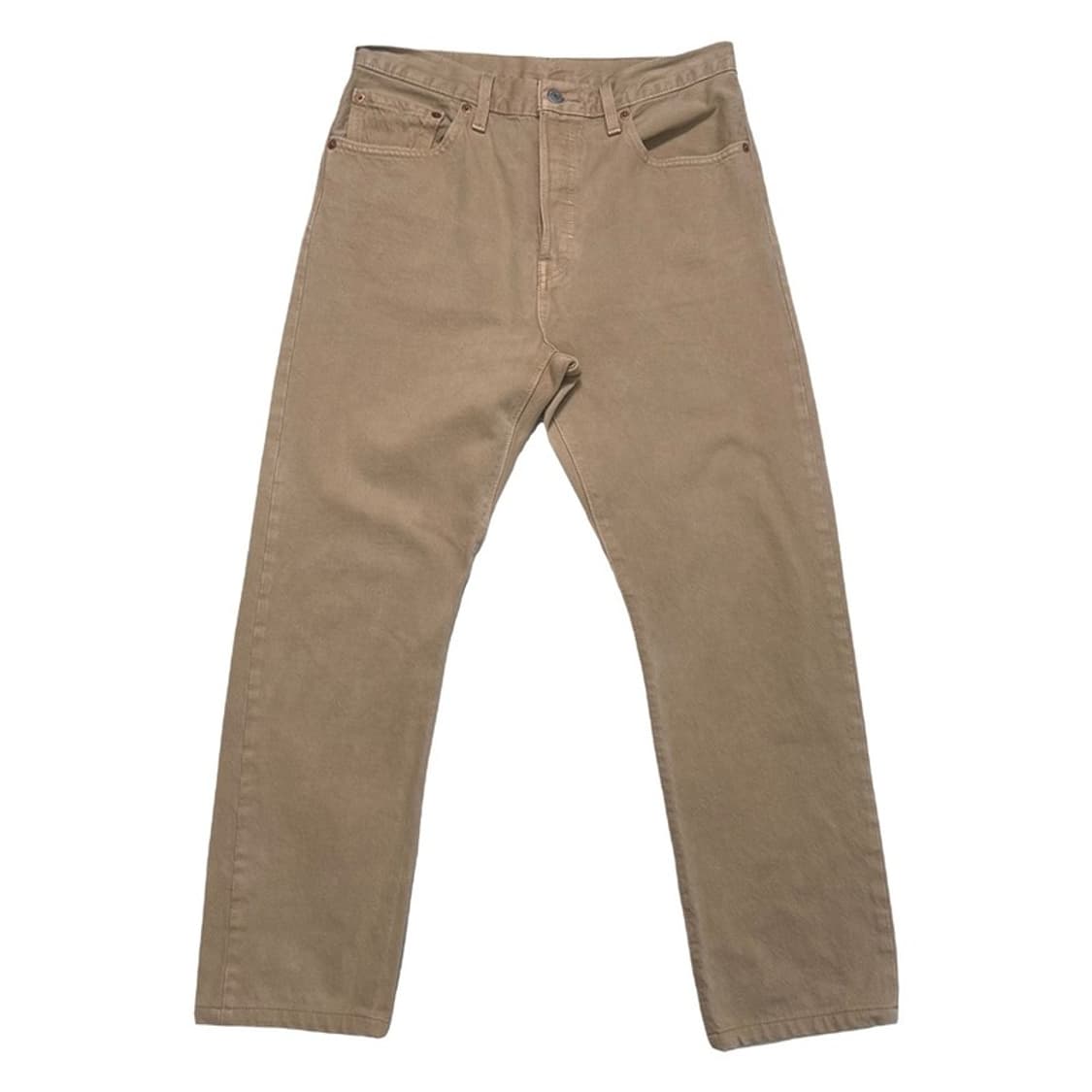 리바이스 501 베이지 버튼플라이 팬츠 2 상품이미지1