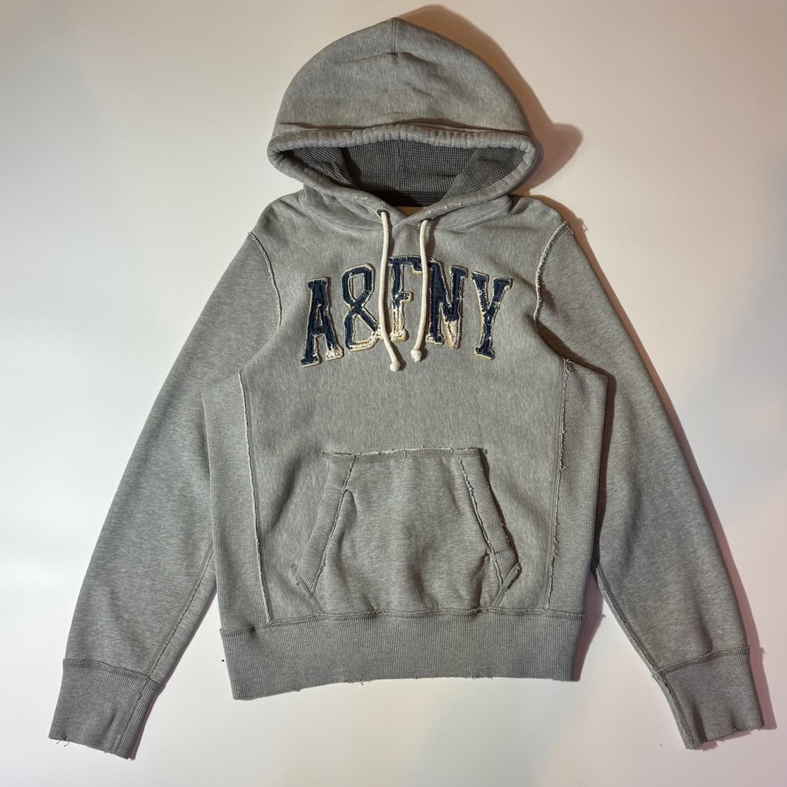 아베크롬비 빈티지 그레이 후드티 상품이미지1