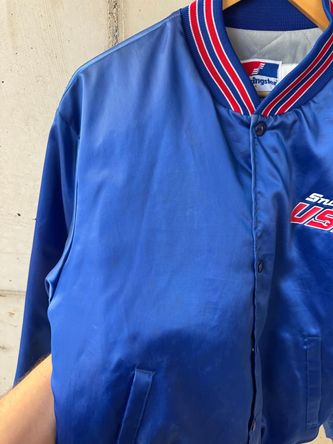 90s Snap-On 바시티 자켓 상품이미지8