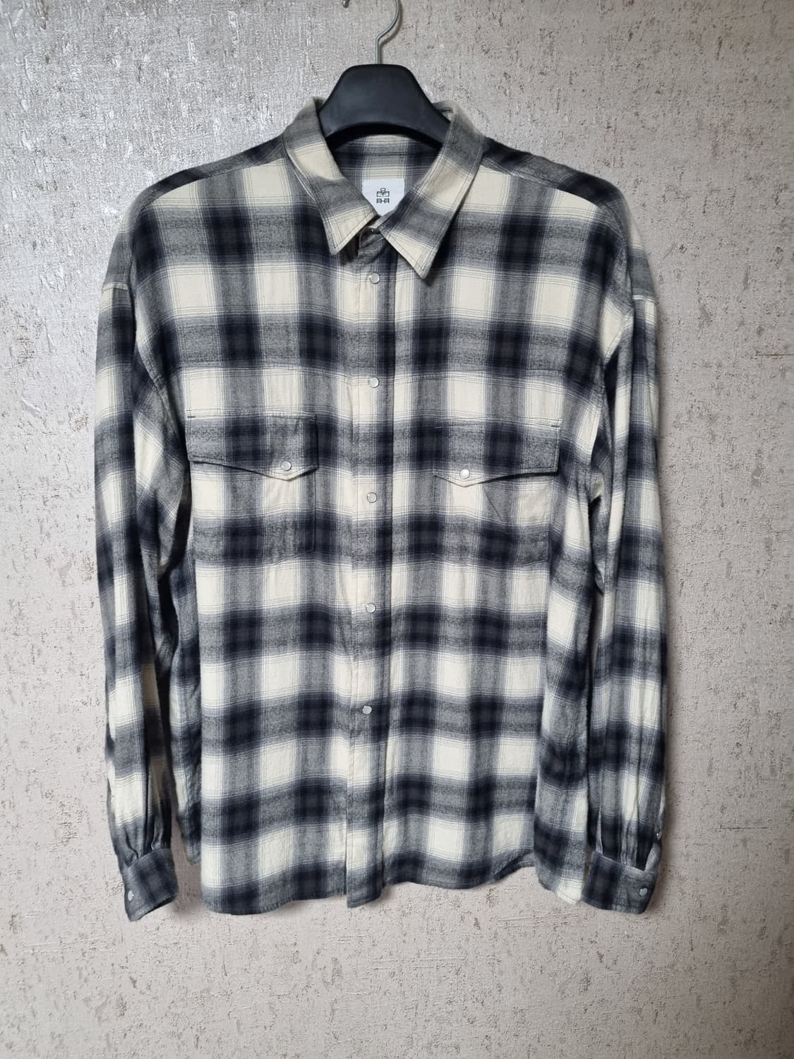 [3]폴리테루 loosed check shirt western 상품이미지2