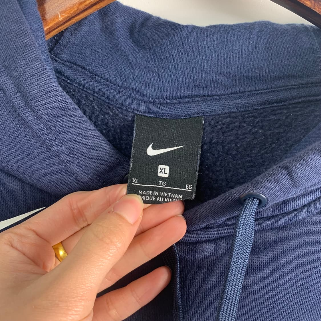 나이키 USA 성조기 네이비 후드티 상품이미지8