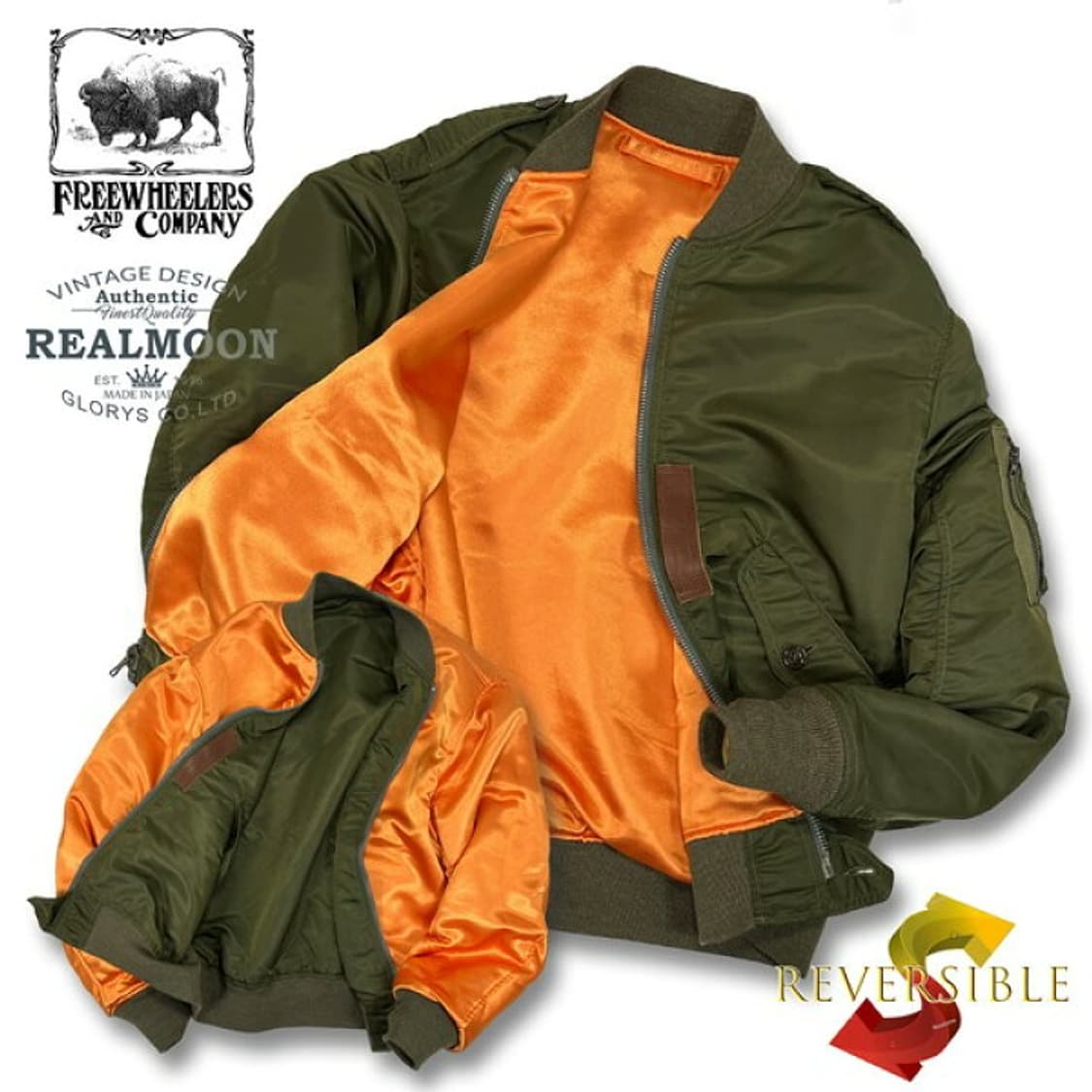 [L]프리휠러스 23SS 스페셜 에디션 L-2 플라이트 자켓 상품이미지2