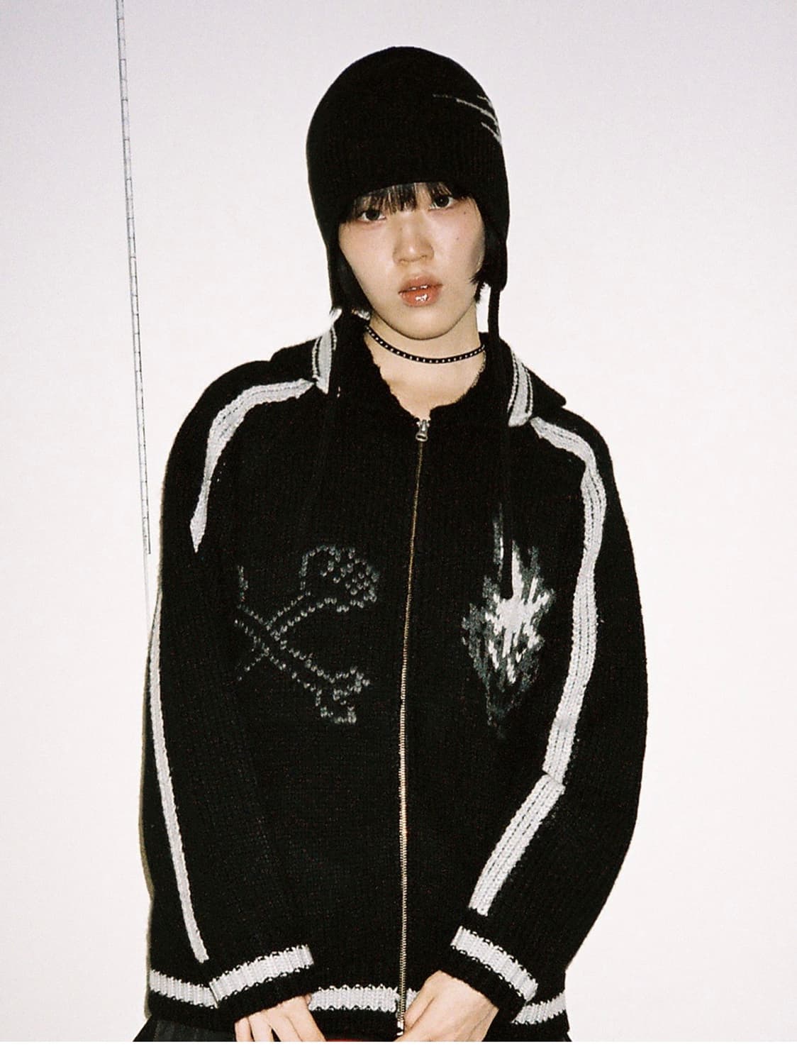 나이스고스트클럽 3STARS LOGO EARCAP BEANIE 상품이미지3