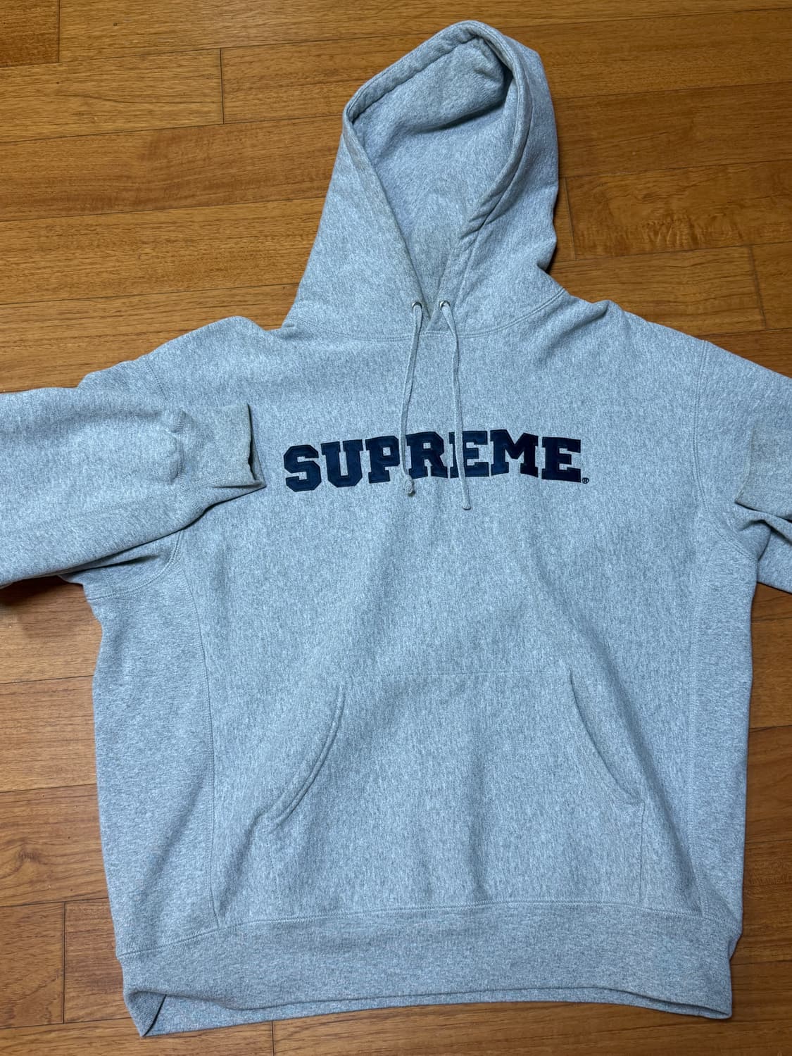 [L]슈프림 컬리지에이트 후드 헤더 그레이 상품이미지2