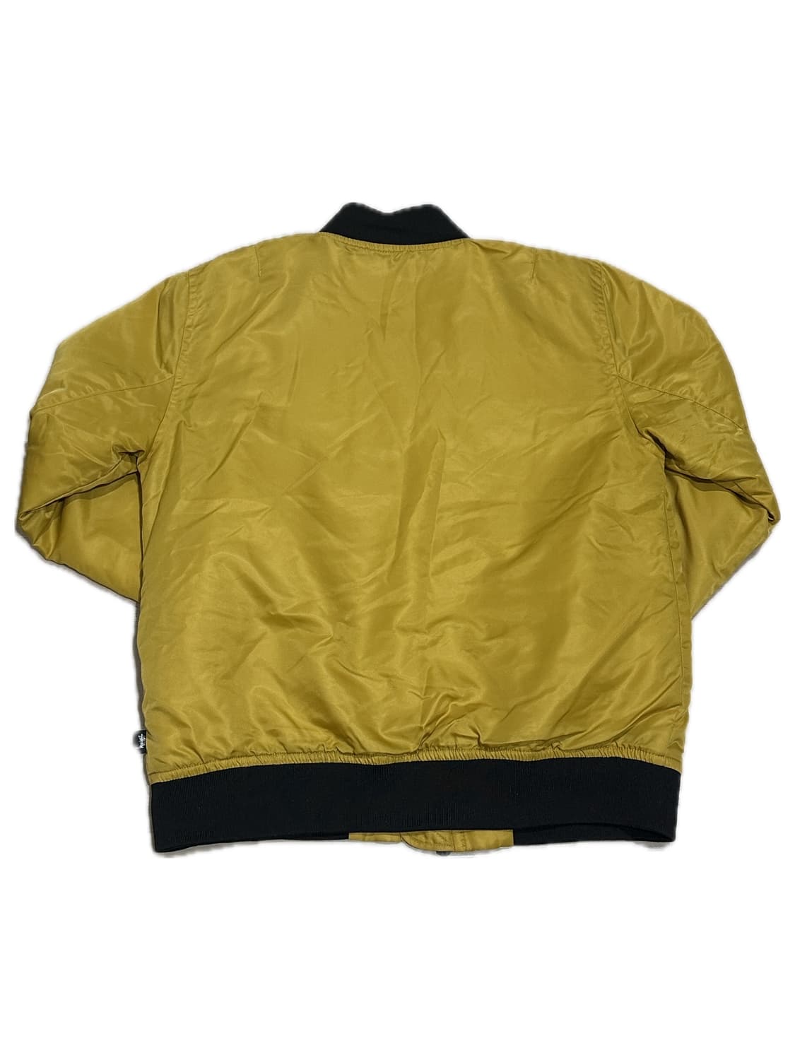 Stussy 스투시 ma-1 블루종 옐로 자켓 상품이미지2