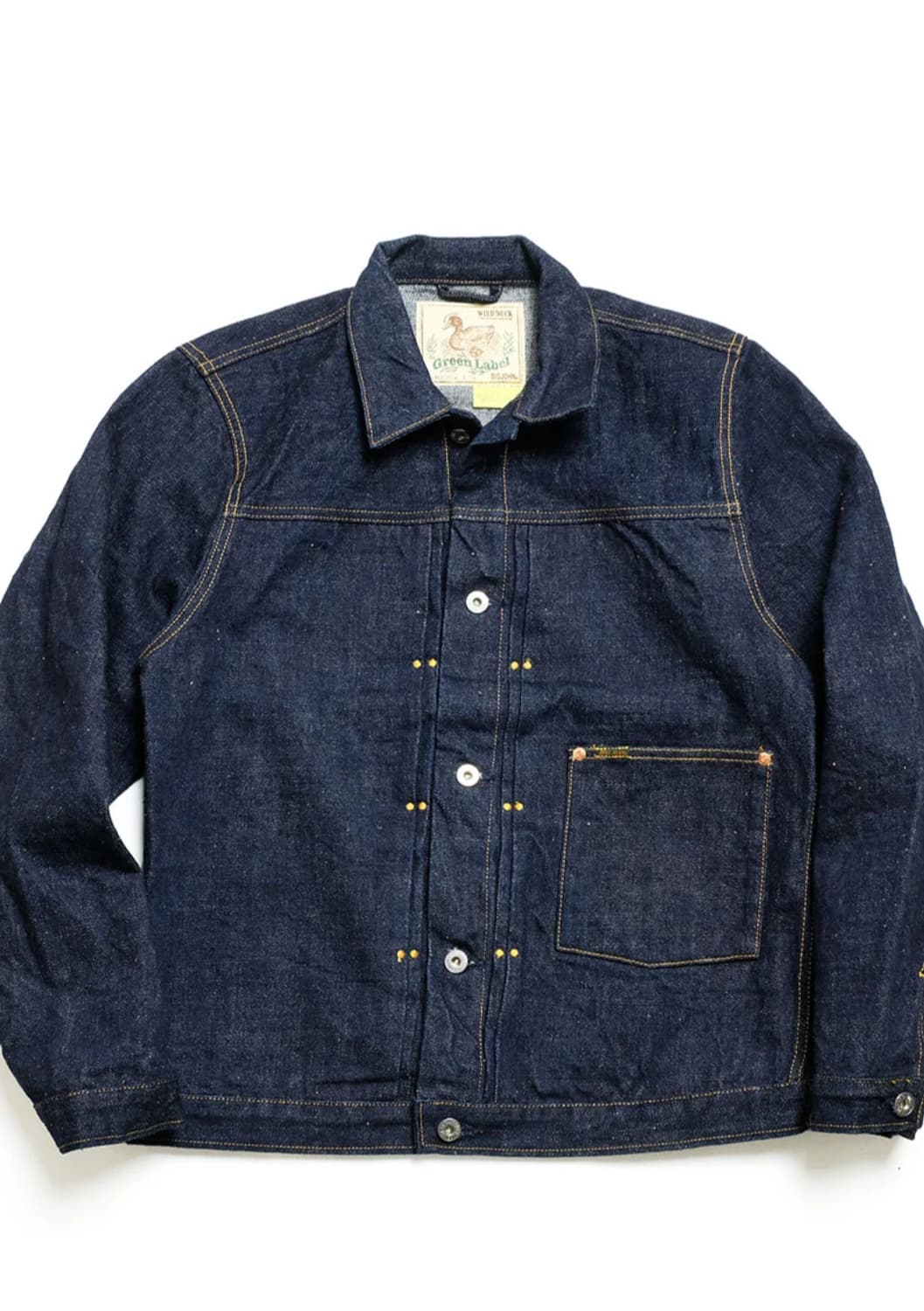 일본 데님브랜드 빅존 그린라벨 1세대 데님자켓 판매합니다. 상품이미지3