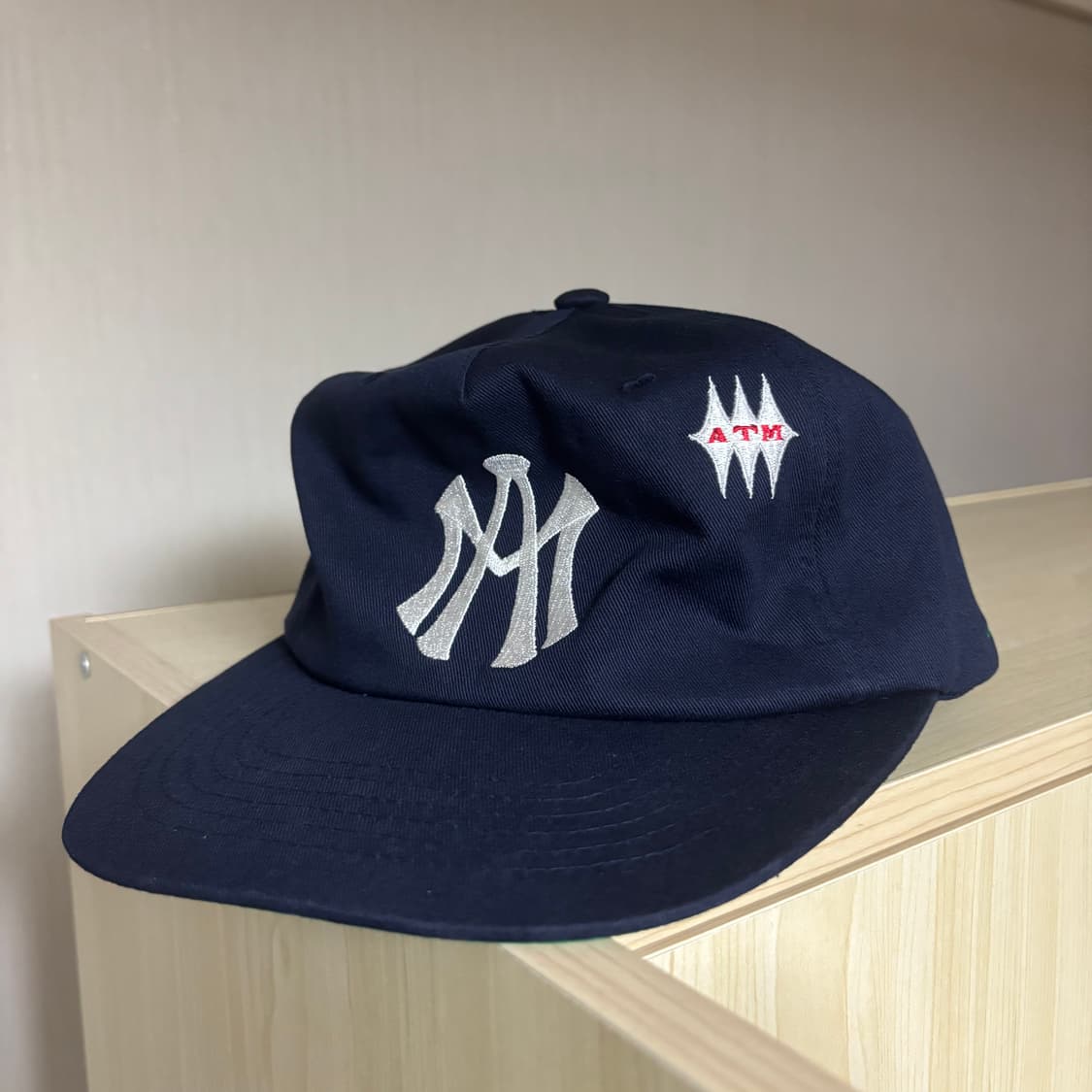 애프터매스 ATM 로고 볼캡 (navy) 상품이미지1