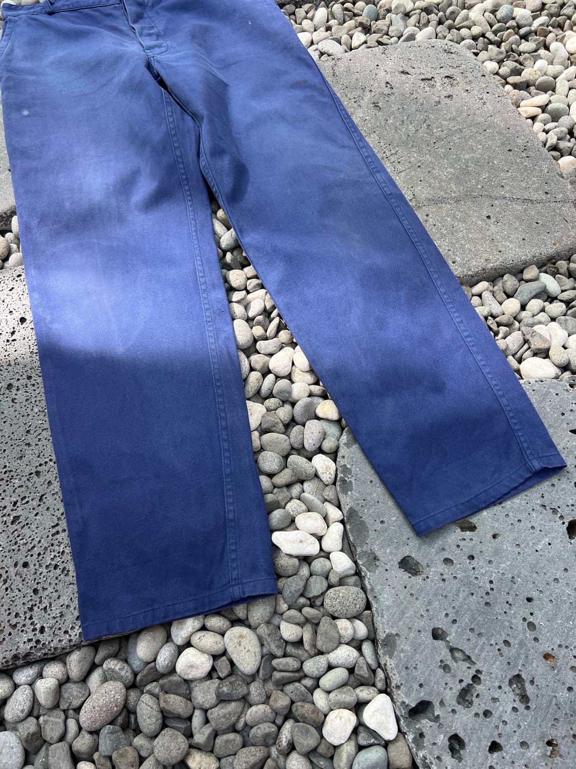(33인치)OLD VINTAGE FADED BLUE 빈티지프렌치워크팬츠 상품이미지7