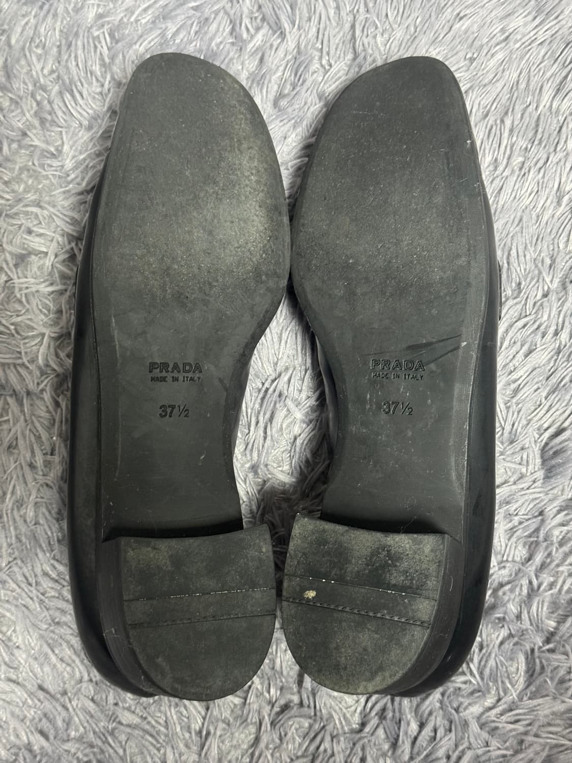 프라다 블랙 로퍼 상품이미지5