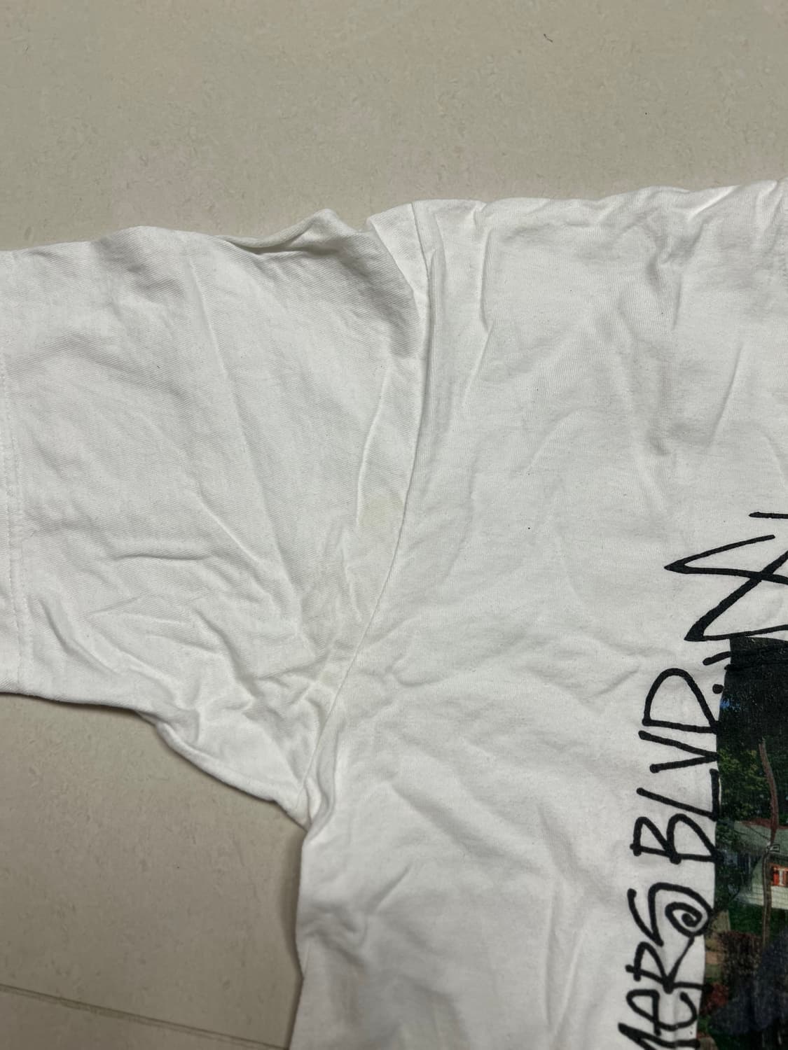 스투시 데님티어스 티셔츠 판매 상품이미지4