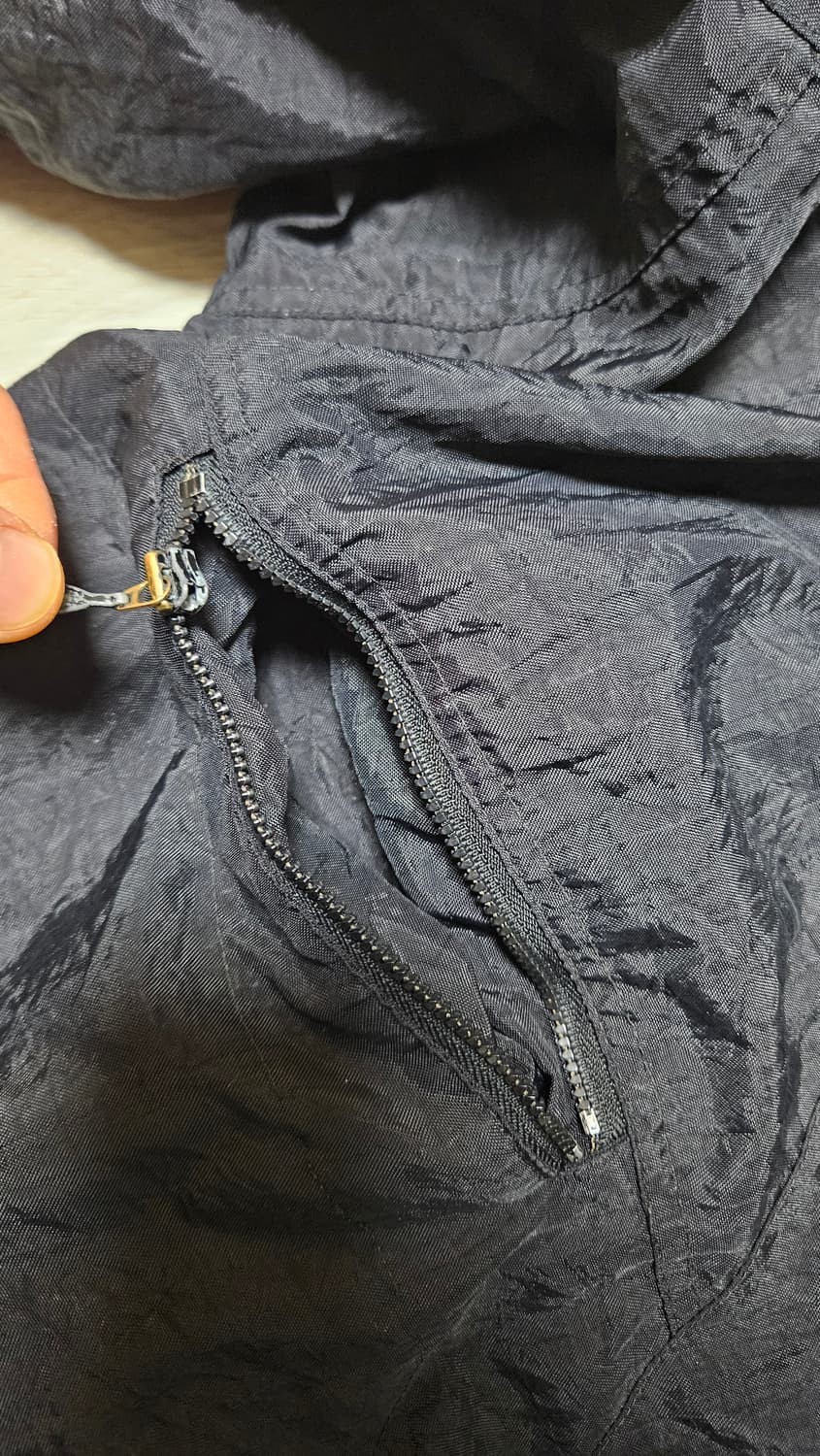 아디다스 블랙 후드 바람막이 점퍼, 자켓 상품이미지3