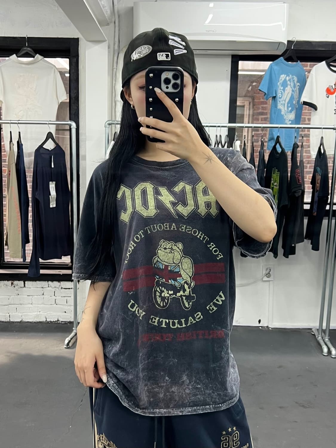 ACDC We Salute You Band T 상품이미지4
