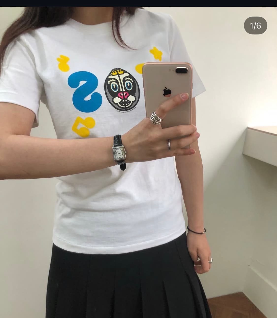 딱붙핏))새상품)) 베이프 데리야키 소스 반팔 티셔츠 상품이미지1