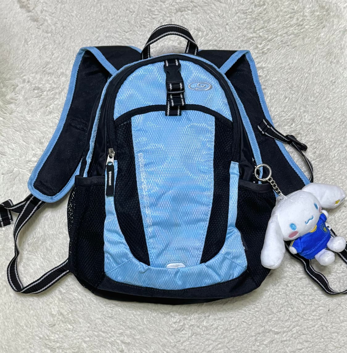 Piko 백팩 y2K 빈티지 가방 시나모롤 피코 일본 고전 하늘색 짐색 상품이미지1