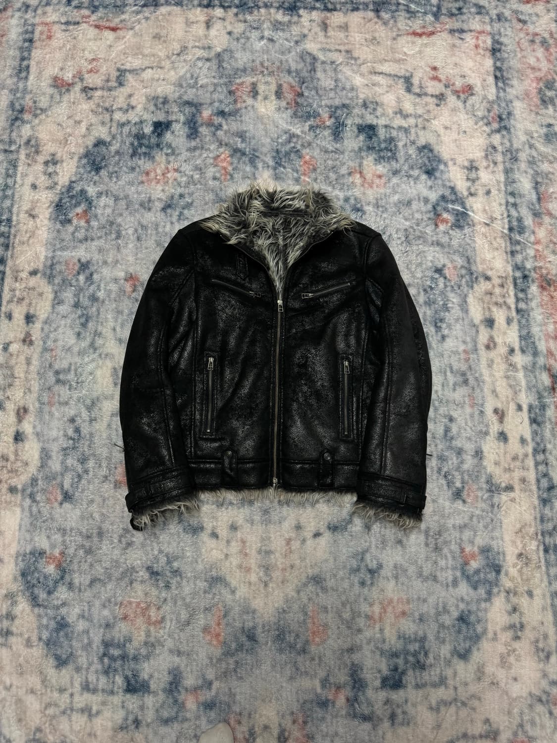 Semantic design 00s archive crack coatin 상품이미지2