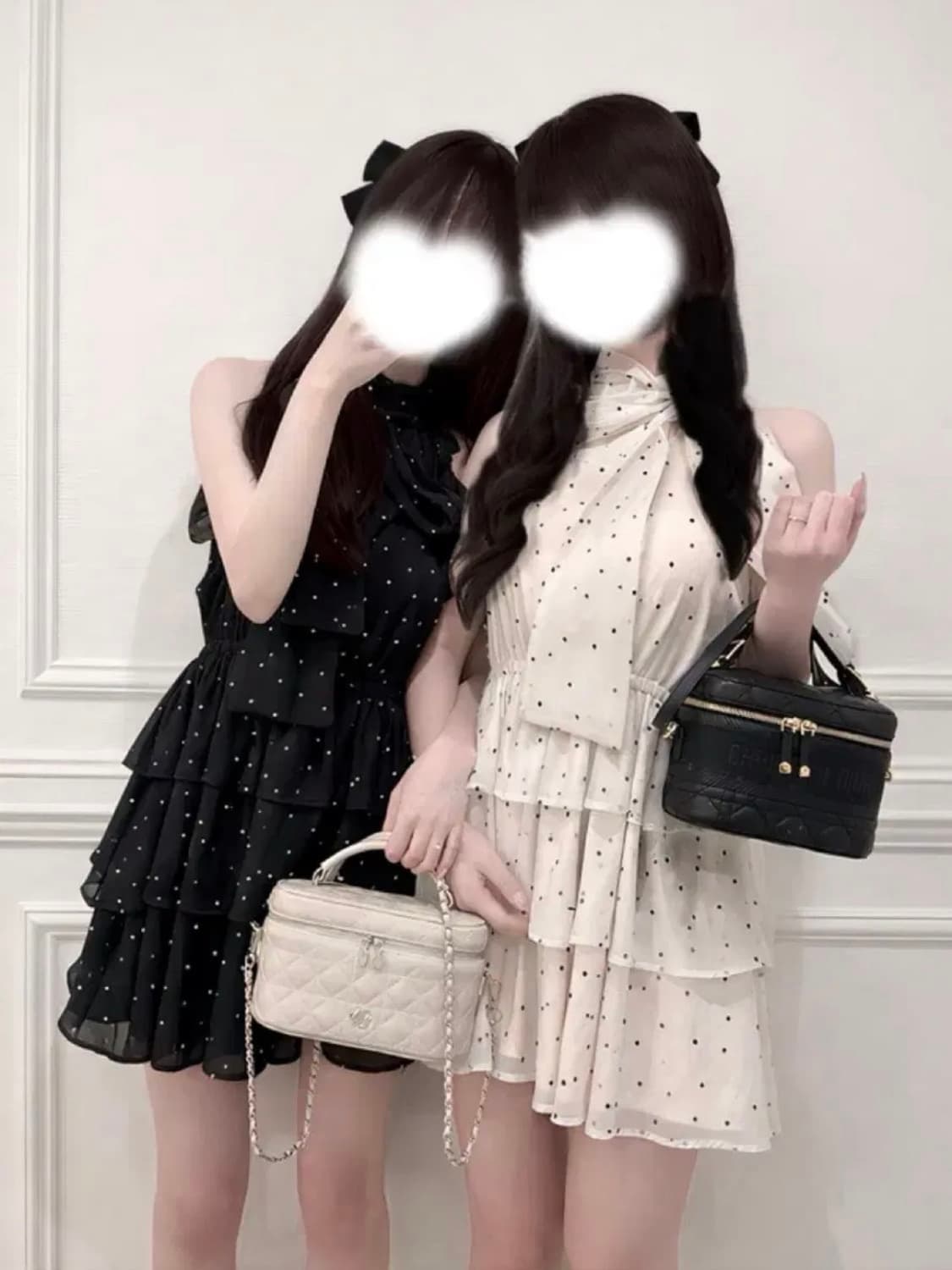 GRL 그레일 도트 무늬 티어드 원피스 ru1691 상품이미지1