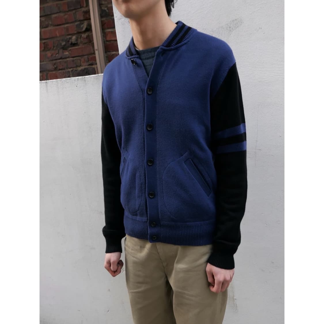 엔 할리우드 블루종 가디건 상품이미지1