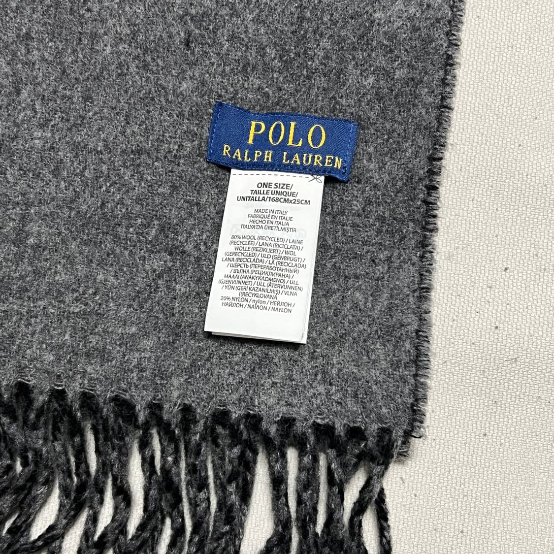 Polo Ralph Lauren  울 캐시미어 리버시블 머플러 상품이미지4