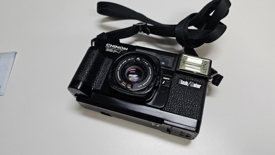 작례O 치논의 결정체 치논 35F-M 필름카메라 빈티지 필카 상품이미지7