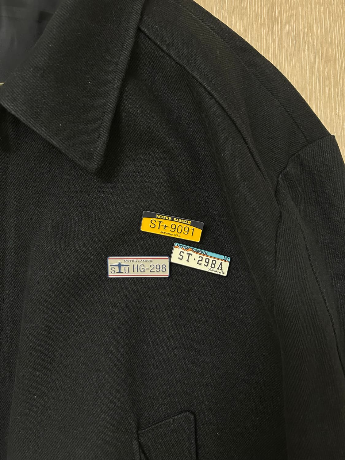 STU 블루종 자켓 팝니다 상품이미지3