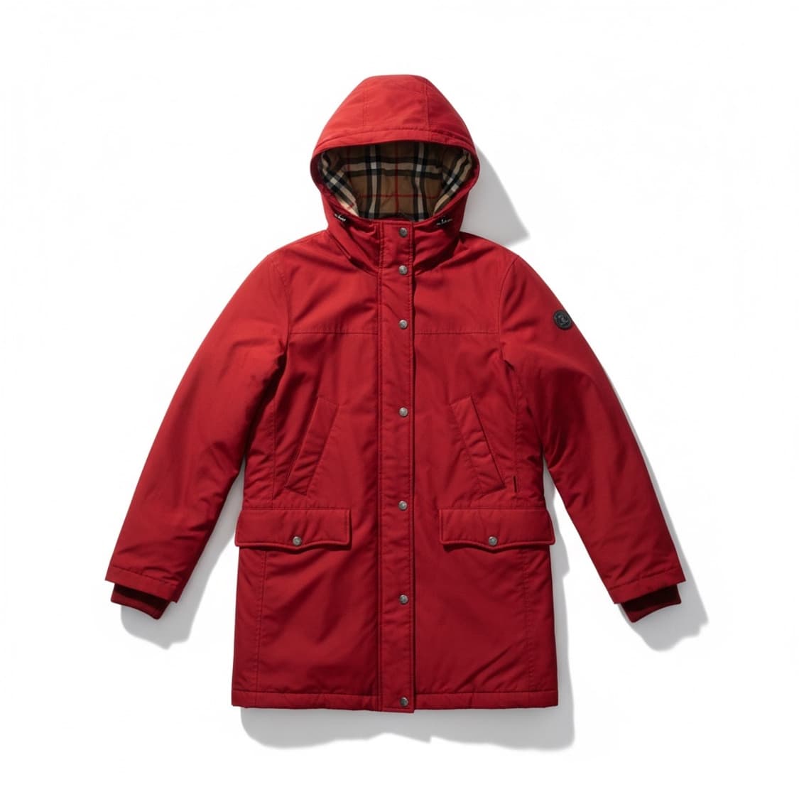 Burberrys 올드 버버리 후드 롱 야상 자켓 M 상품이미지1