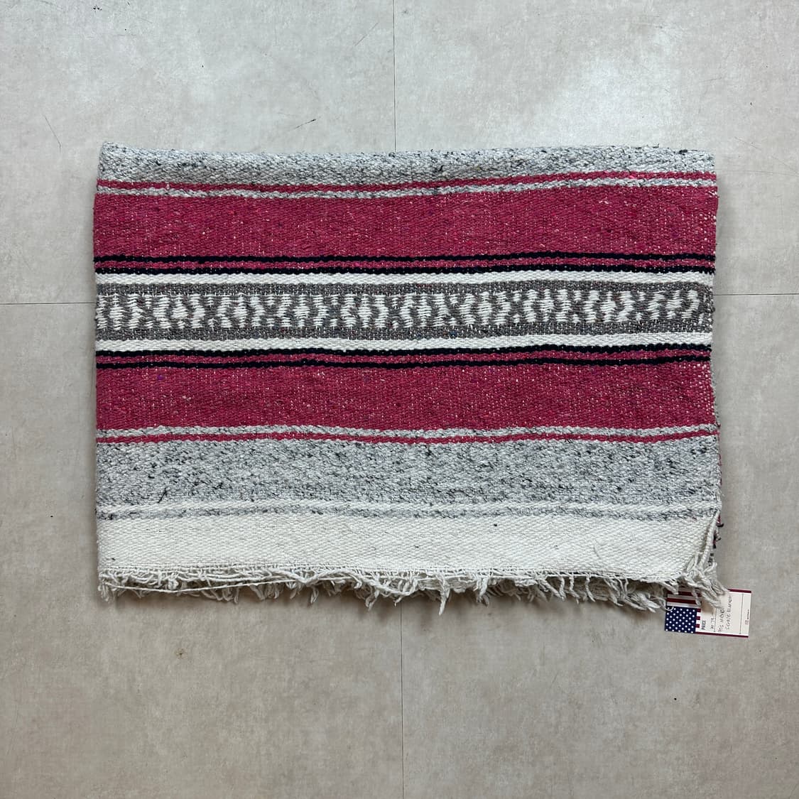 90s Mexican Serape Blanket 상품이미지5