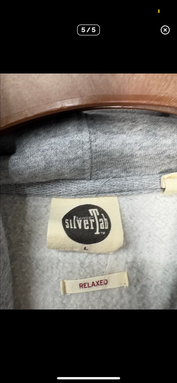 리바이스 실버탭 릴렉스핏 그래픽 후드티 H929 상품이미지6