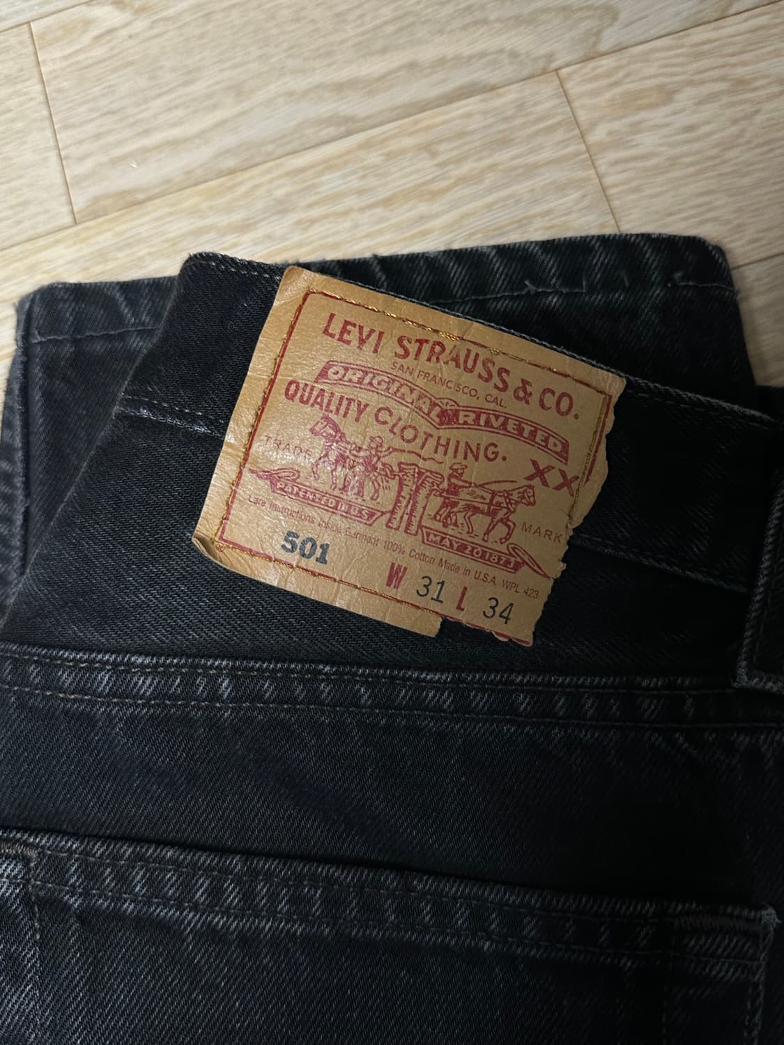 BLESS EMBROIDERY LEVIS 501 상품이미지4