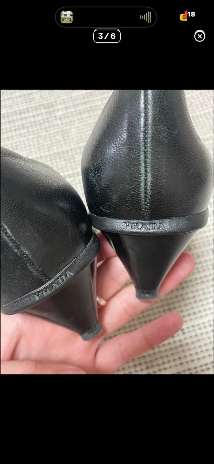 프라다 키튼힐 37 상품이미지5