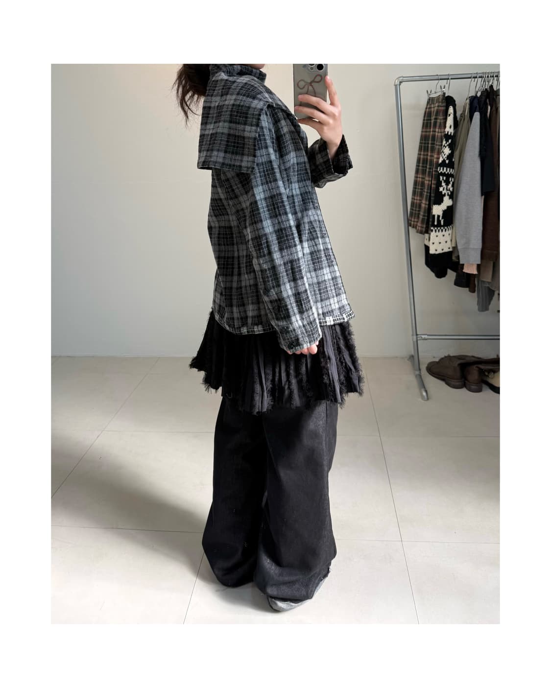 Sensounico i+mu 울 셔츠자켓 상품이미지1