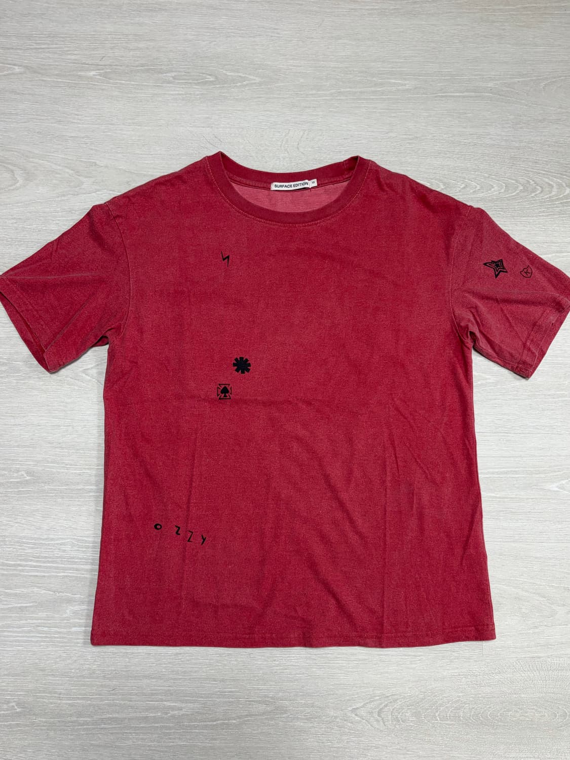 서퍼스에디션 TATTOO T-SHIRTS RED 상품이미지3