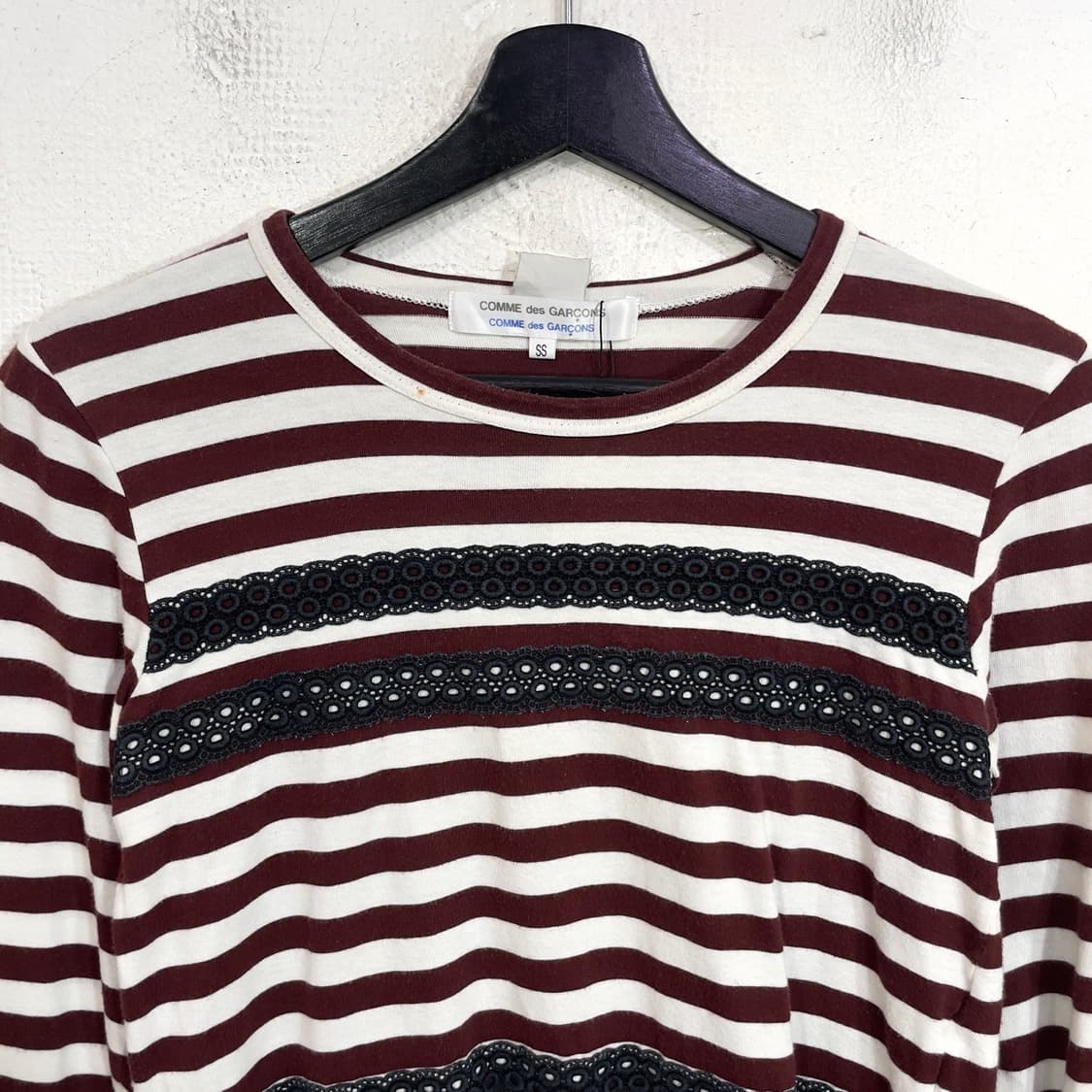 꼼데가르송 스트라이프 롱슬리브 상품이미지4