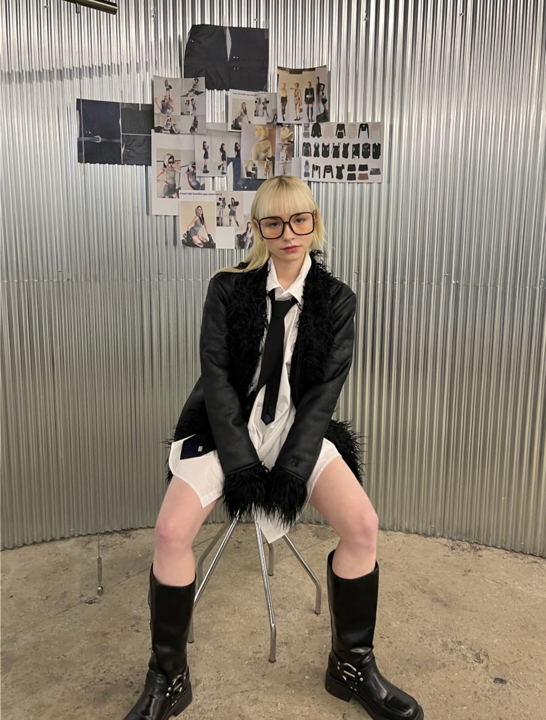 비앤프롬 무스탕 상품이미지2