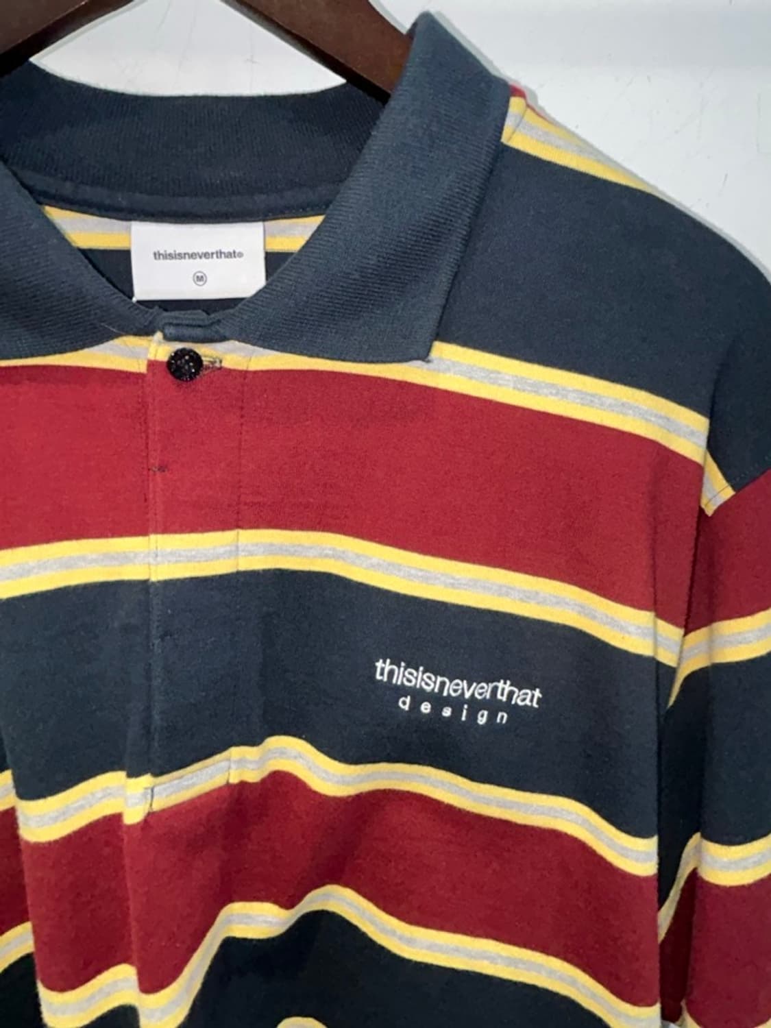 디스이즈네버댓 스트라이프 럭비 카라티 상품이미지3