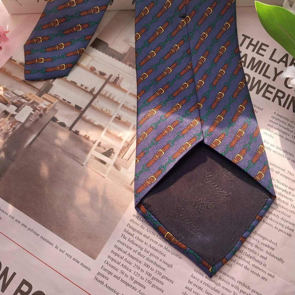 구찌 실크 다크블루 아이덴티티 패턴 넥타이 9cm A+등급 K161
 상품이미지6