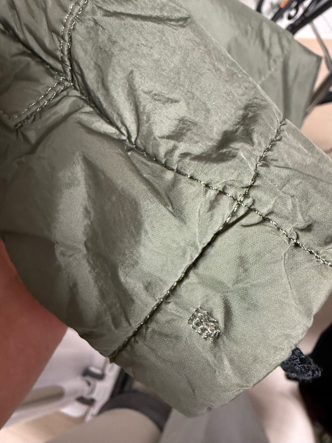 스톤아일랜드 크링클랩스 ny 자켓 카키 상품이미지4