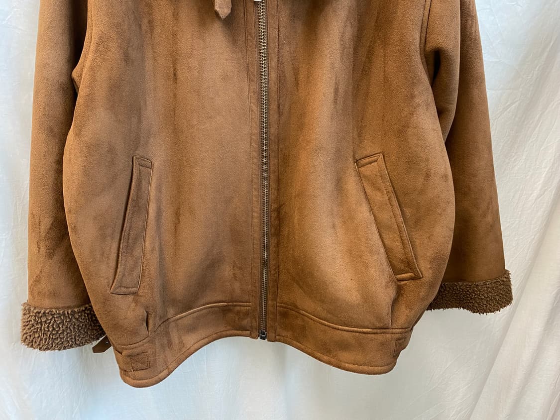 MURUA 브라운 스웨이드 무스탕  상품이미지5