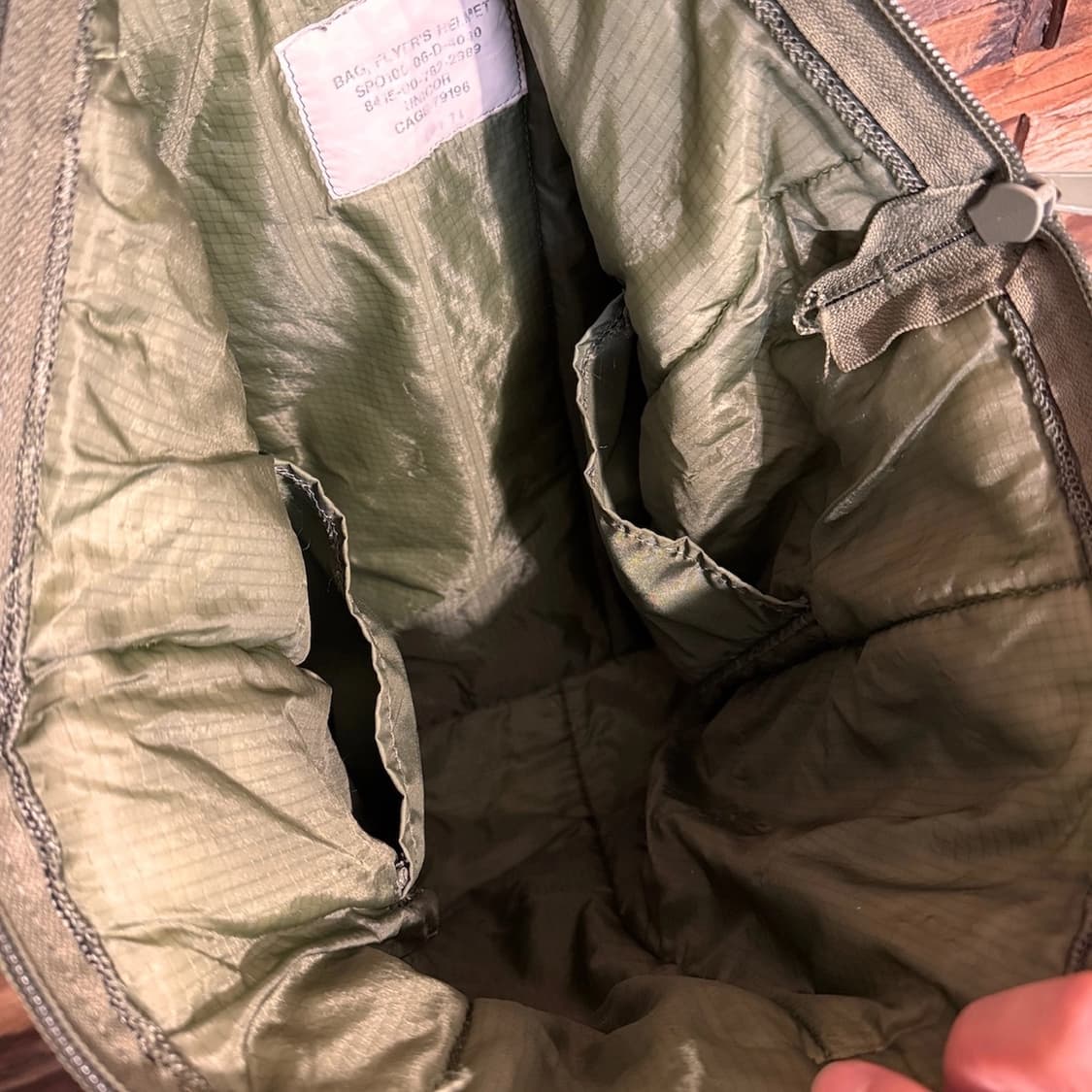 00s U.S Air Force Flyer's Helmet Bag 상품이미지4