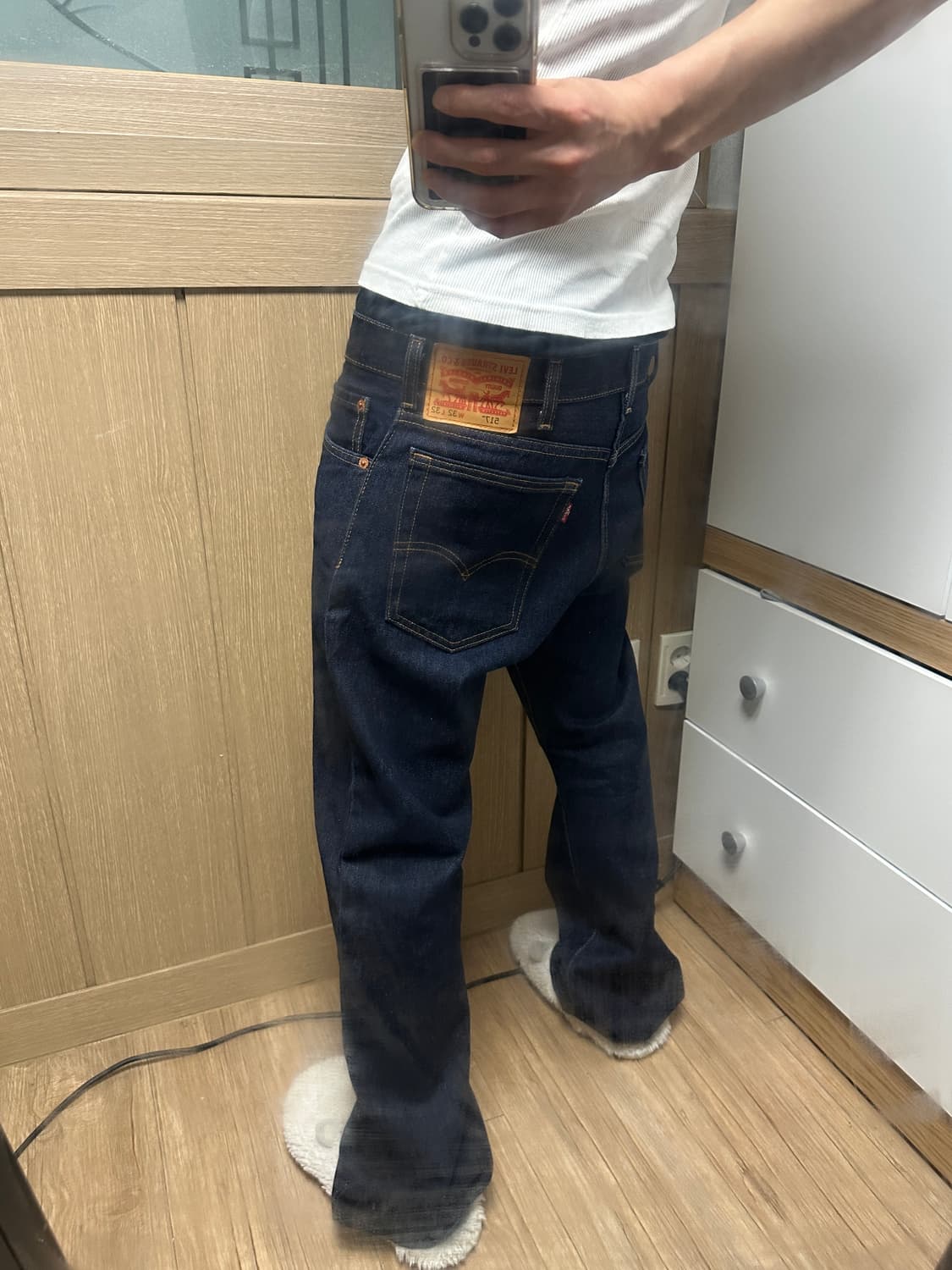 [32] 리바이스 517 진청 부츠컷 데님팬츠 상품이미지1
