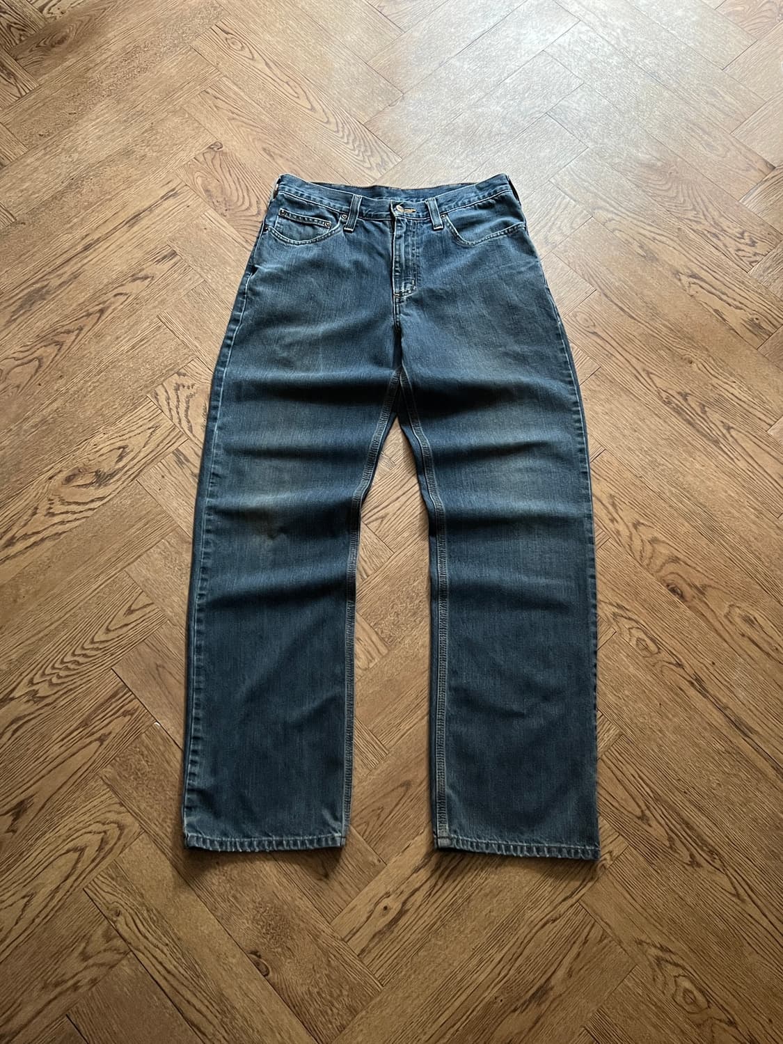 [32]칼하트 USA 빈티지 워싱 워크 데님 팬츠 상품이미지2