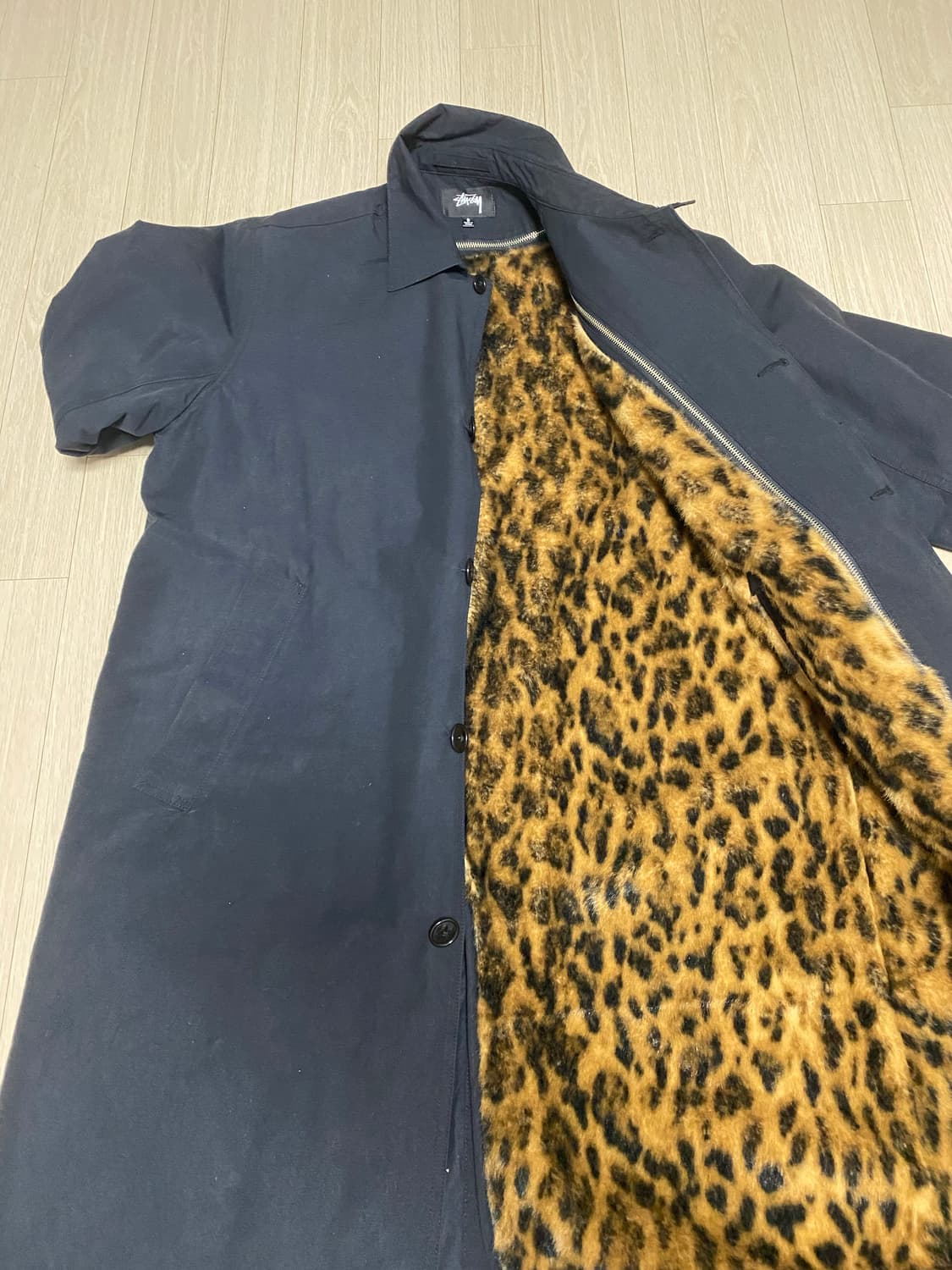 Stussy ALL SEASON TRENCH/스투시 올 시즌 트렌치 블랙 상품이미지4