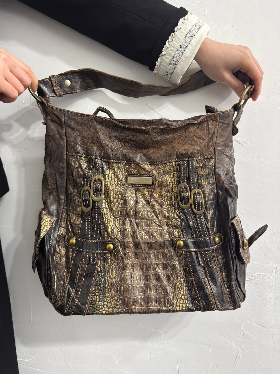 marco buggiani genuine leather bag 상품이미지6