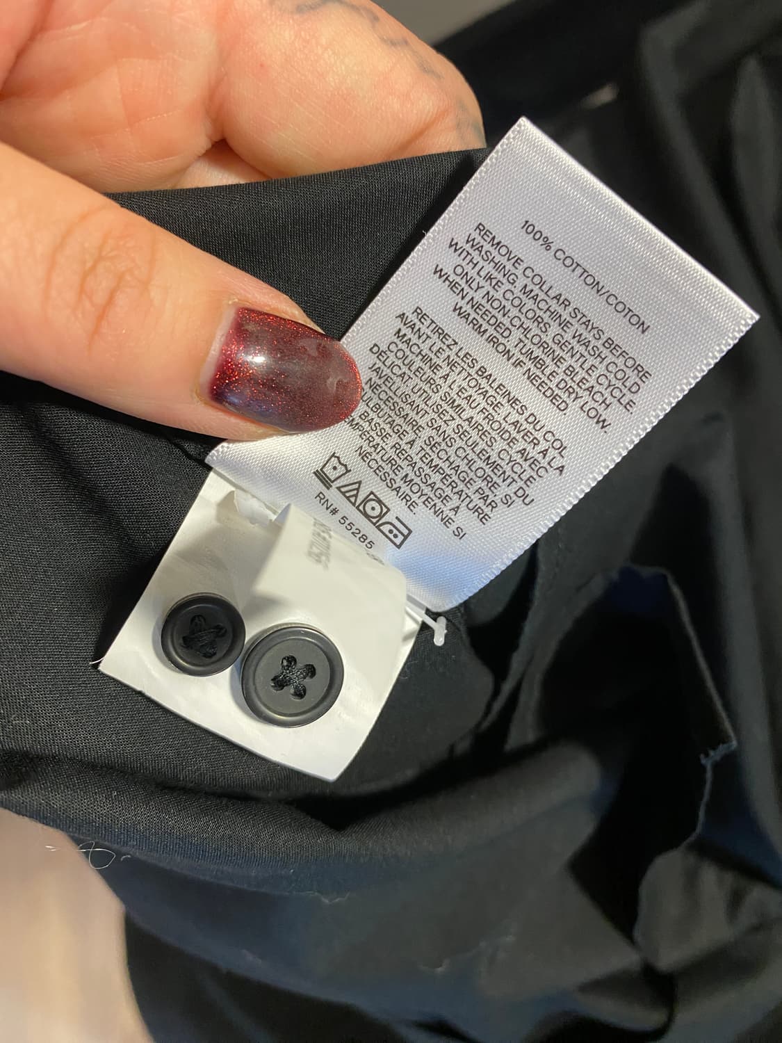 EXPRESS 1MX Dress Shirt (M) 상품이미지9