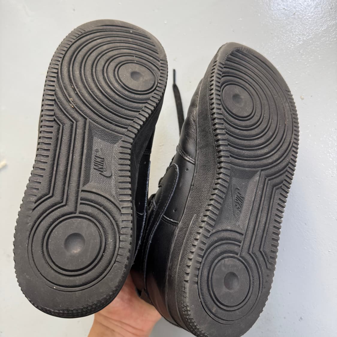 260 나이키 에어포스 블랙 하이탑 0406T 상품이미지4